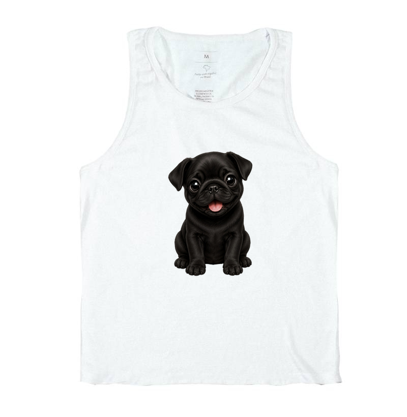 Pug Preto - Desenho Animado - Imagem 2