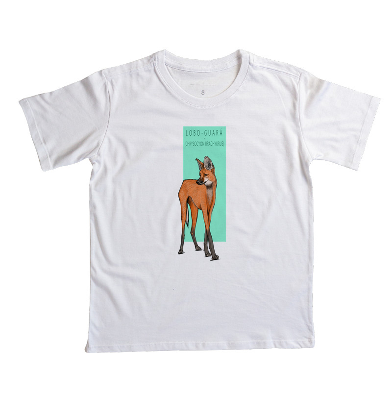 Camiseta Infantil Lobo-guará - Imagem 3