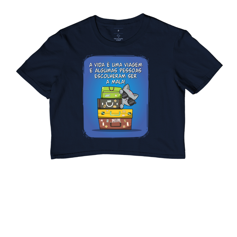 Camiseta Gato Sincero Mala - Imagem 4