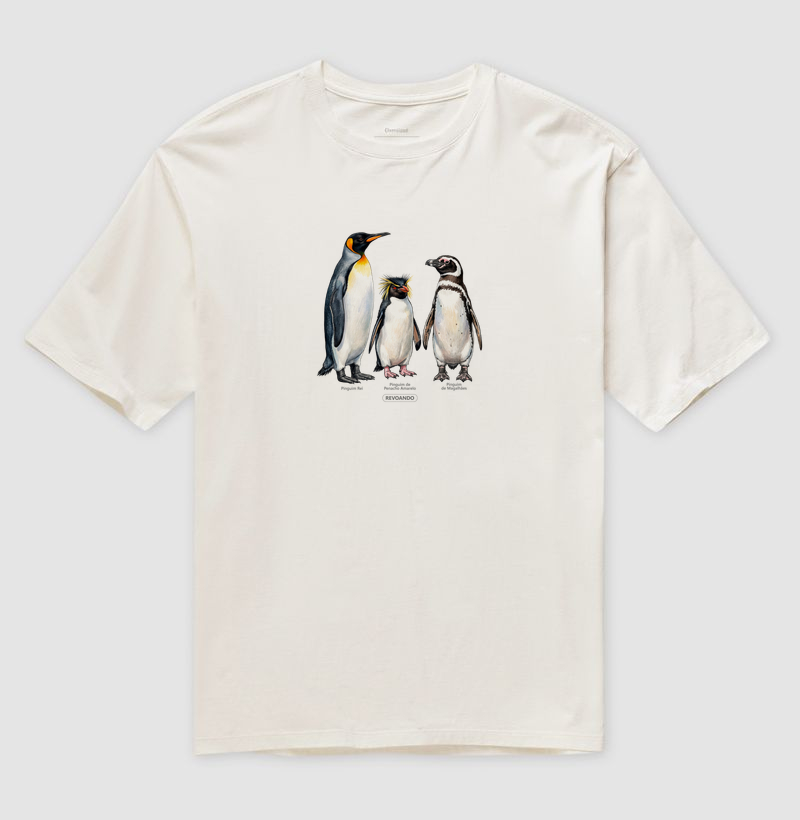 Traços Alados - Coletivo Pinguins - Oversized - Imagem 6