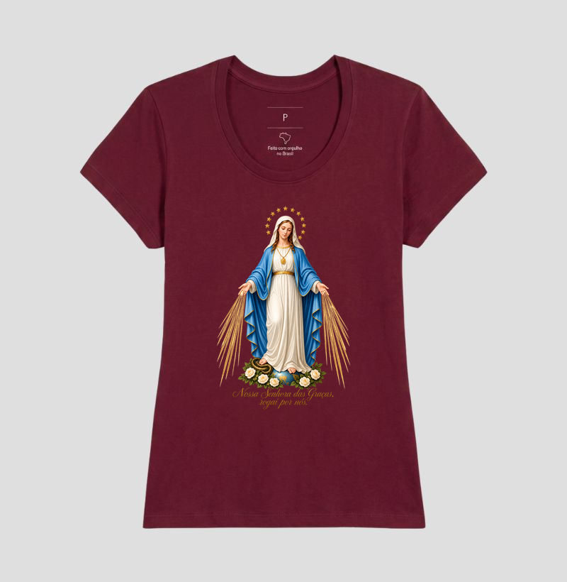 Camiseta Nossa Senhora das Graças - Imagem 13