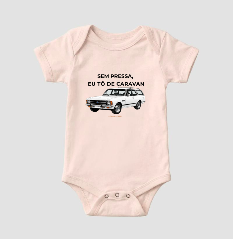Sem pressa, eu tô de Caravan - Branca - Imagem 5