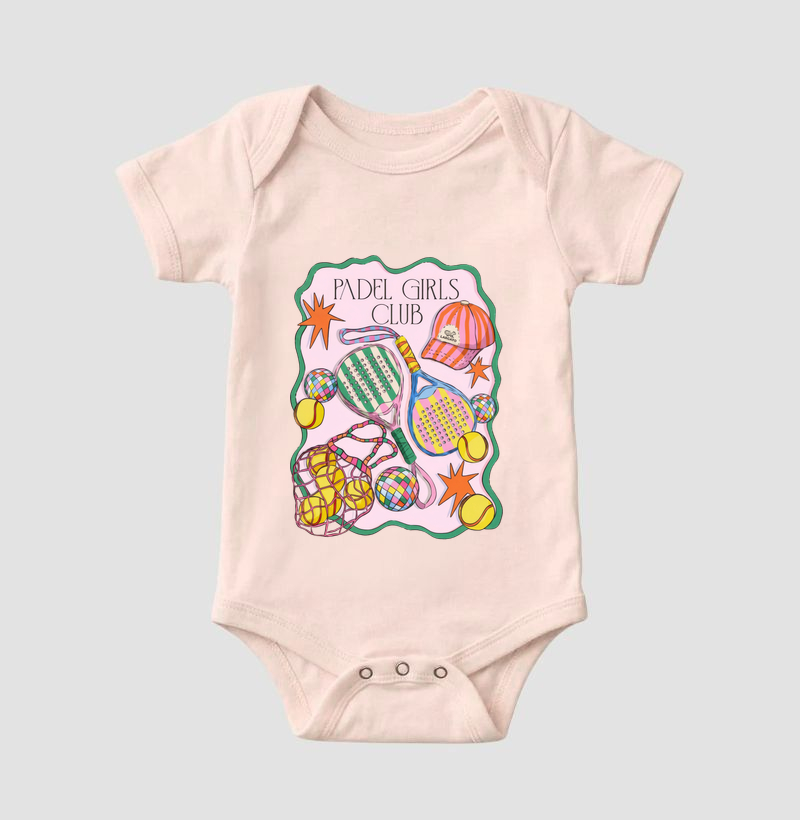 Camiseta Feminina Padel Girls Club Retrô - Imagem 5