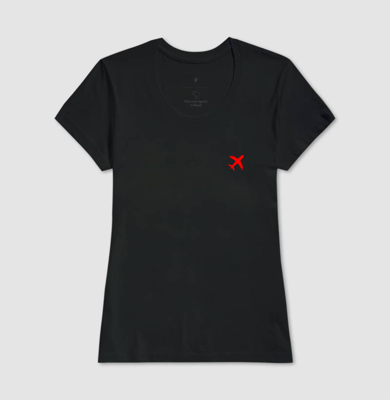 Avião minimalista vermelho - Imagem 3