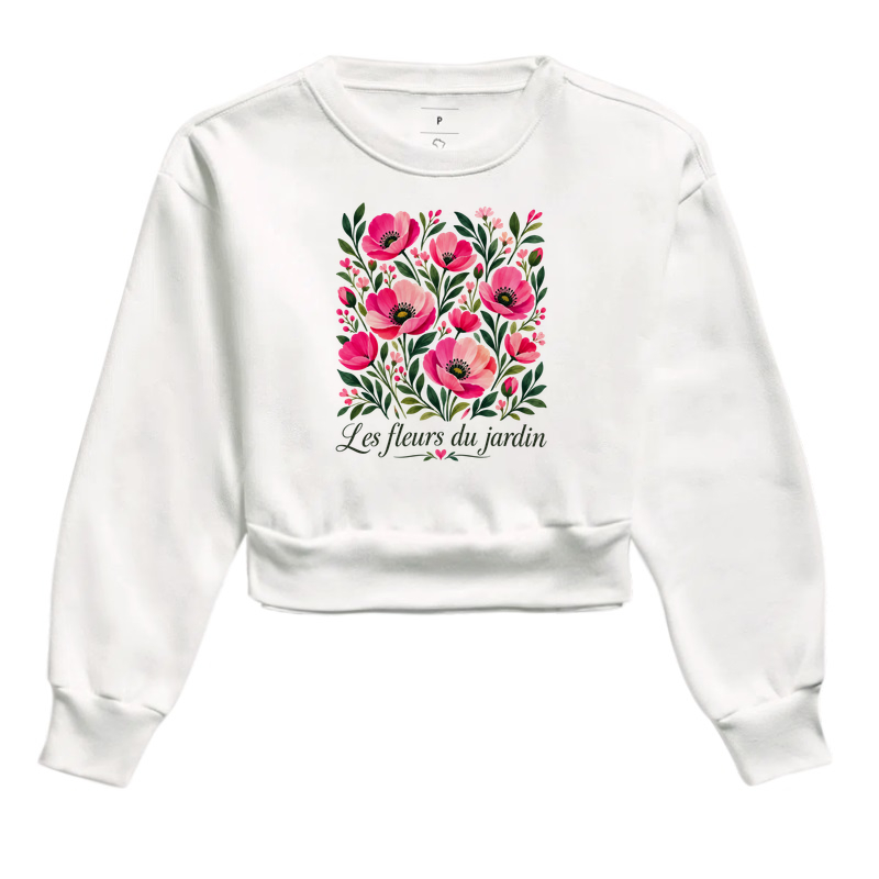 Camiseta Les fleurs du jardin - Imagem 3