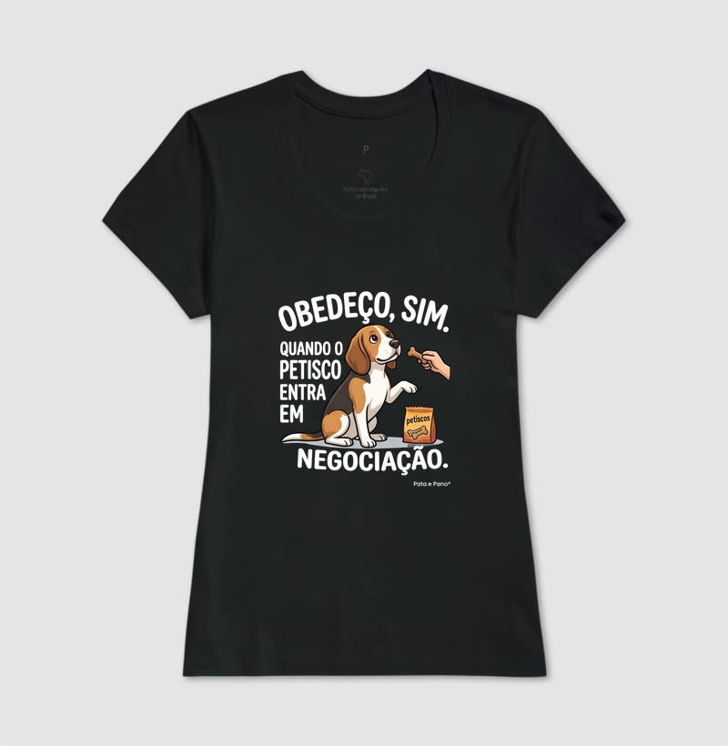 CAMISETA BORDER COLLIE OBEDEÇO - Imagem 3