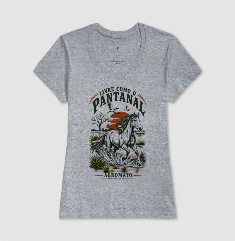 Camiseta Livre como o Pantanal - Imagem 8