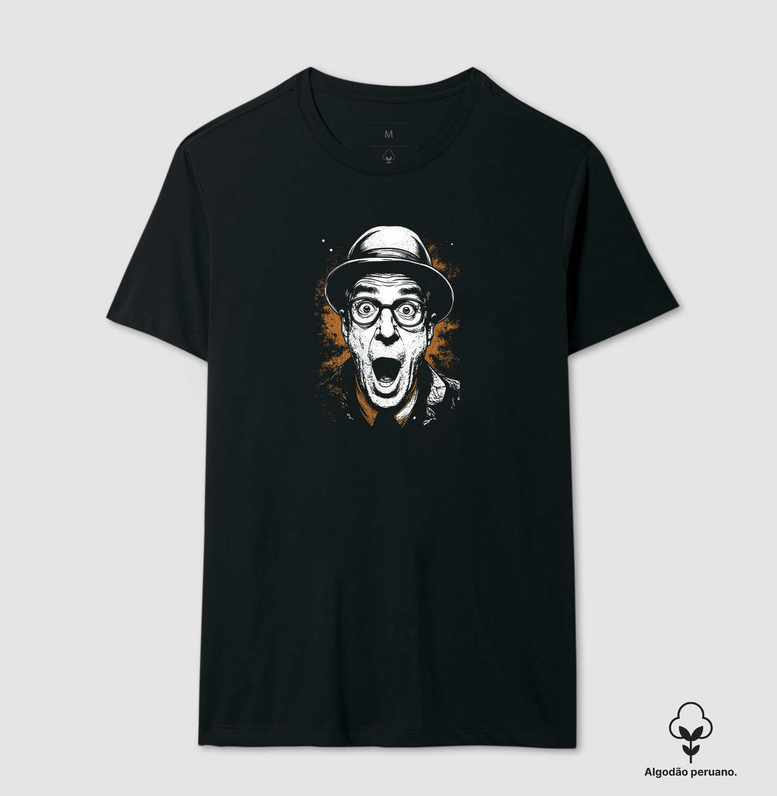 Camiseta Algodão Peruano Expressão do Impacto - Imagem 2