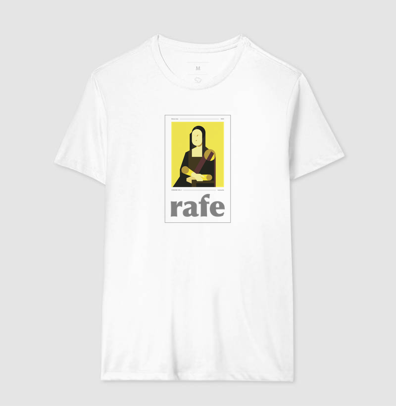 Camiseta Mona Lisa - Leonardo da Vinci - Edição Assinatura - Imagem 5