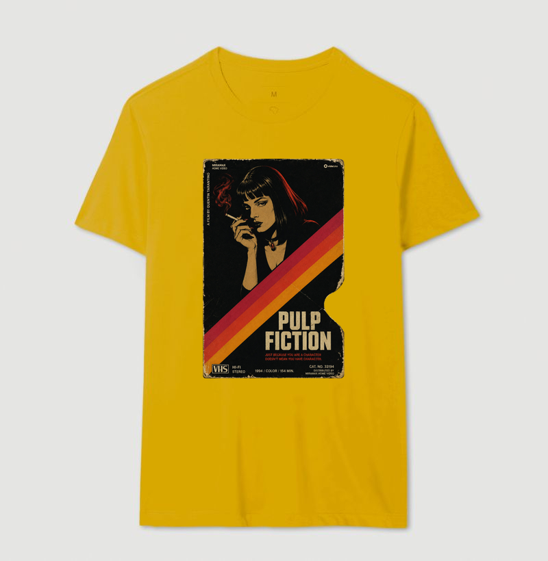 Pulp Fiction — Capa VHS Mia Wallace - Imagem 12