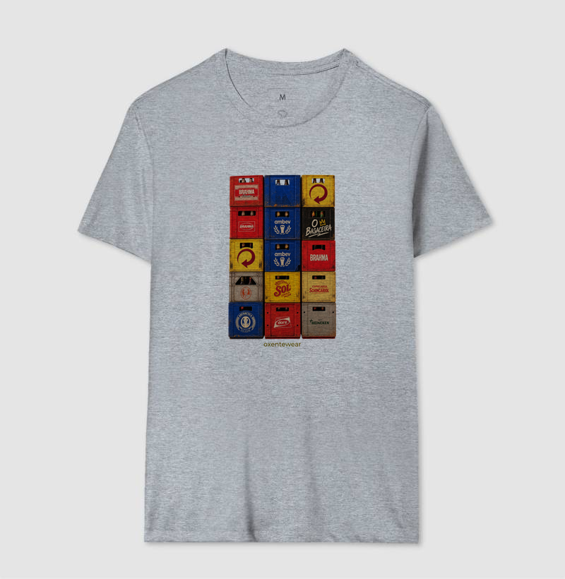 Camiseta Caixas de Cerveja ( O bagaceira )  OxenteWear - Imagem 8