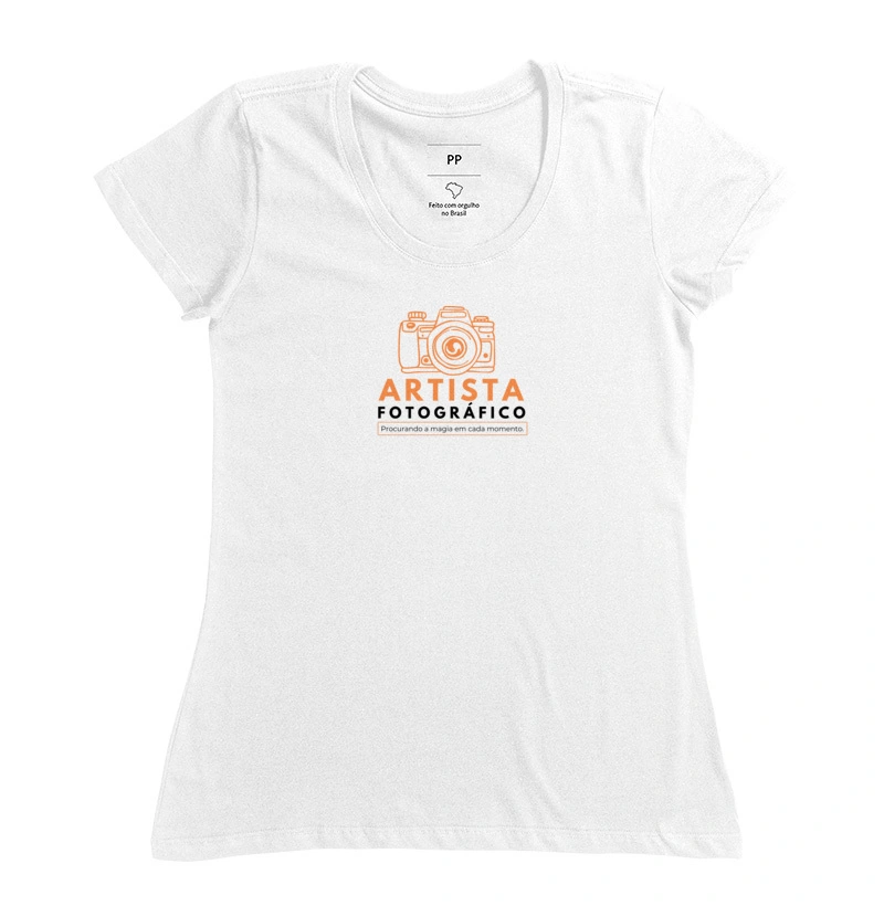 Camiseta artista fotográfico - Imagem 5