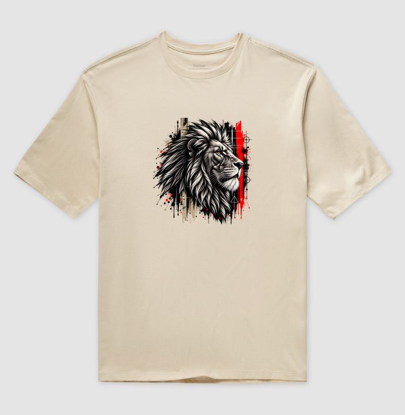 Camiseta Oversized CrossFit - Leão | SEVENTH - Imagem 3