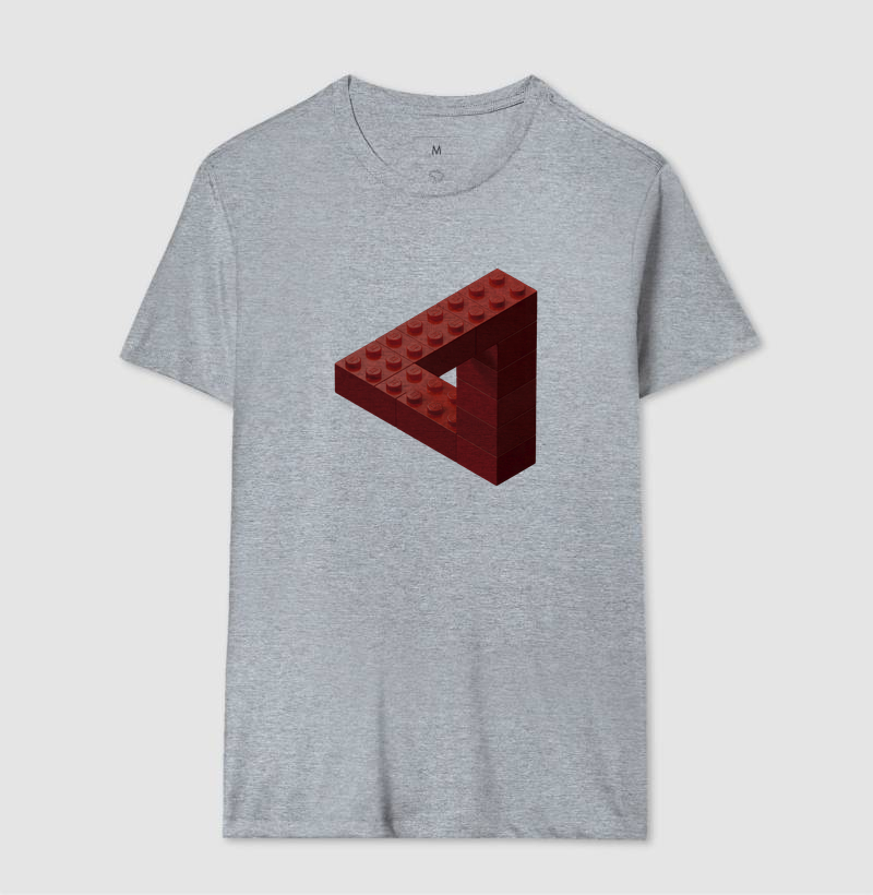 Camiseta Ilusão de Blocos - Imagem 8
