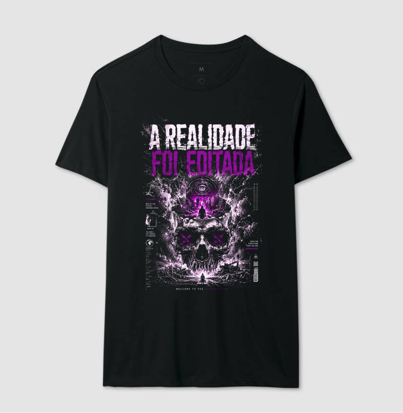 Camiseta Realidade foi Editada