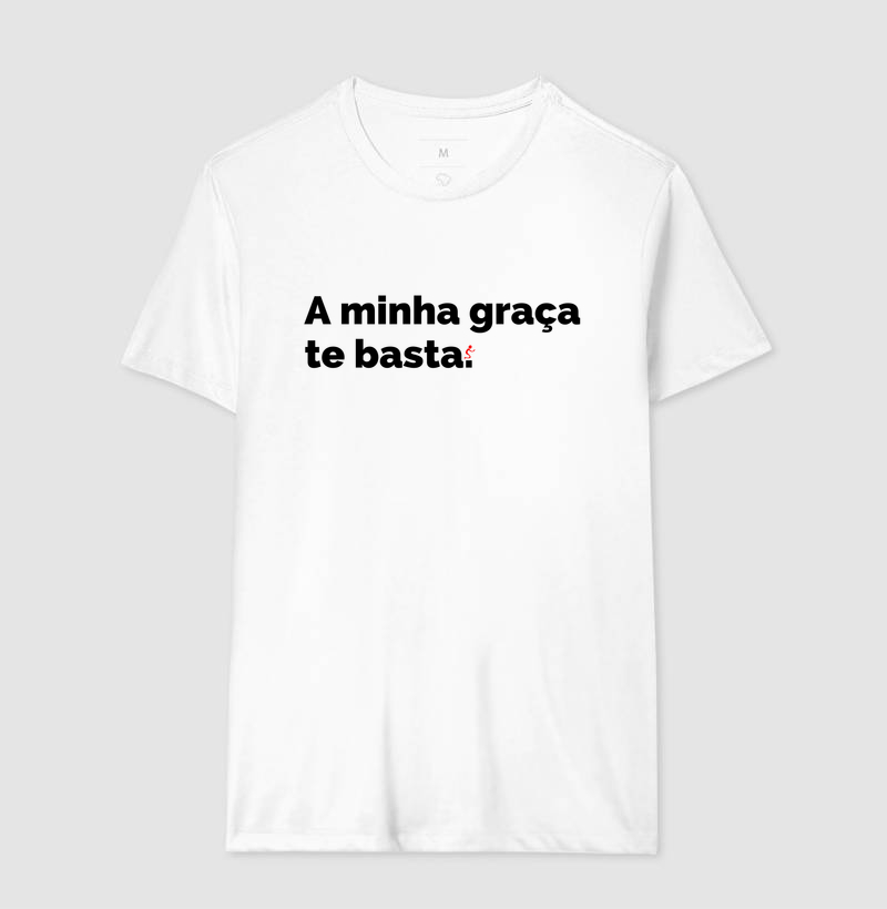 Camiseta Cristã A Minha Graça Te Basta - Imagem 4