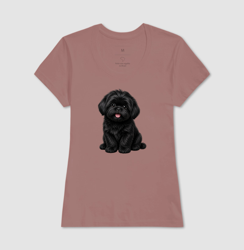 Shih Tzu Preto - Desenho Animado - Imagem 17