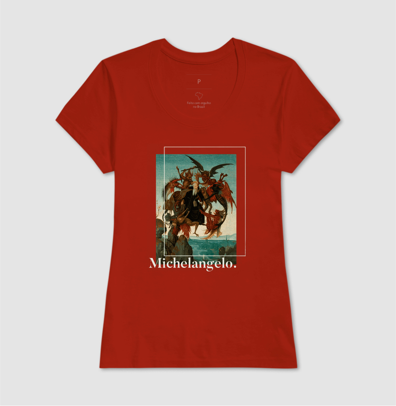 Camiseta Michelangelo Demônios  - Imagem 7