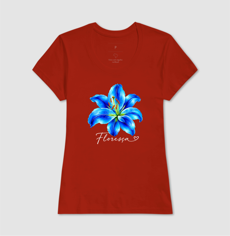 Camiseta Floresça Blue - Imagem 11