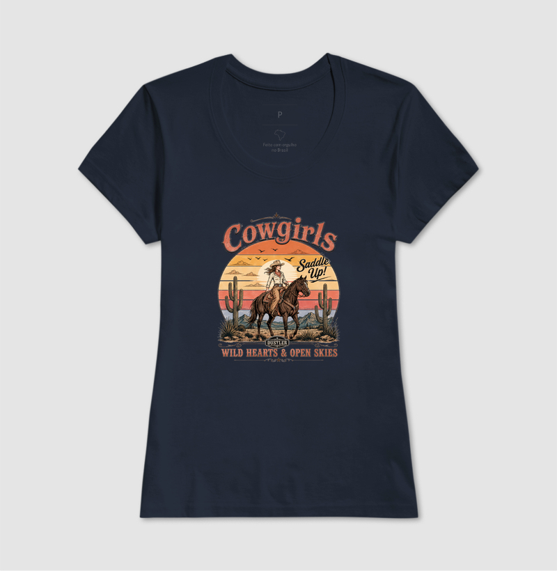 Baby Look Cowgirls Saddle Up - Imagem 4