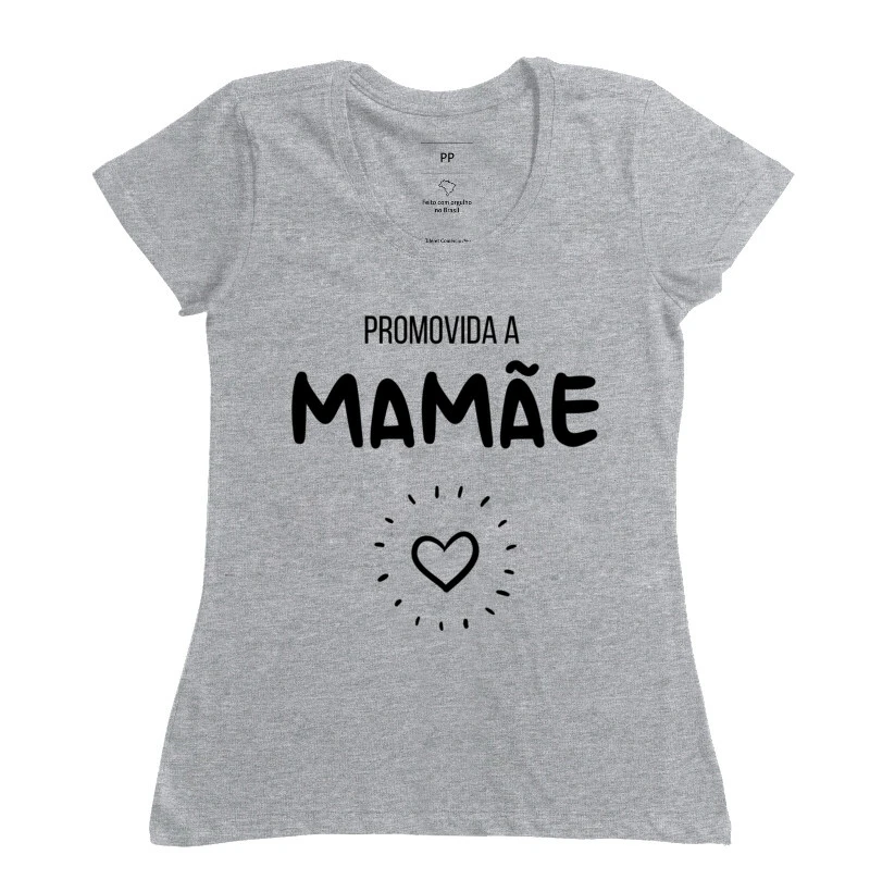 Camiseta Promovida a Mamãe - Imagem 7