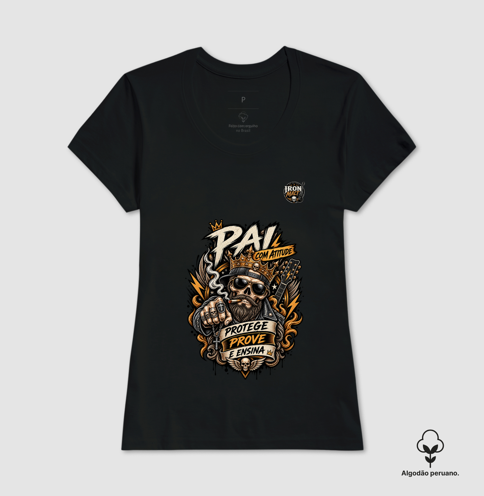 Camiseta Pai Rock N’ Roll - Imagem 6