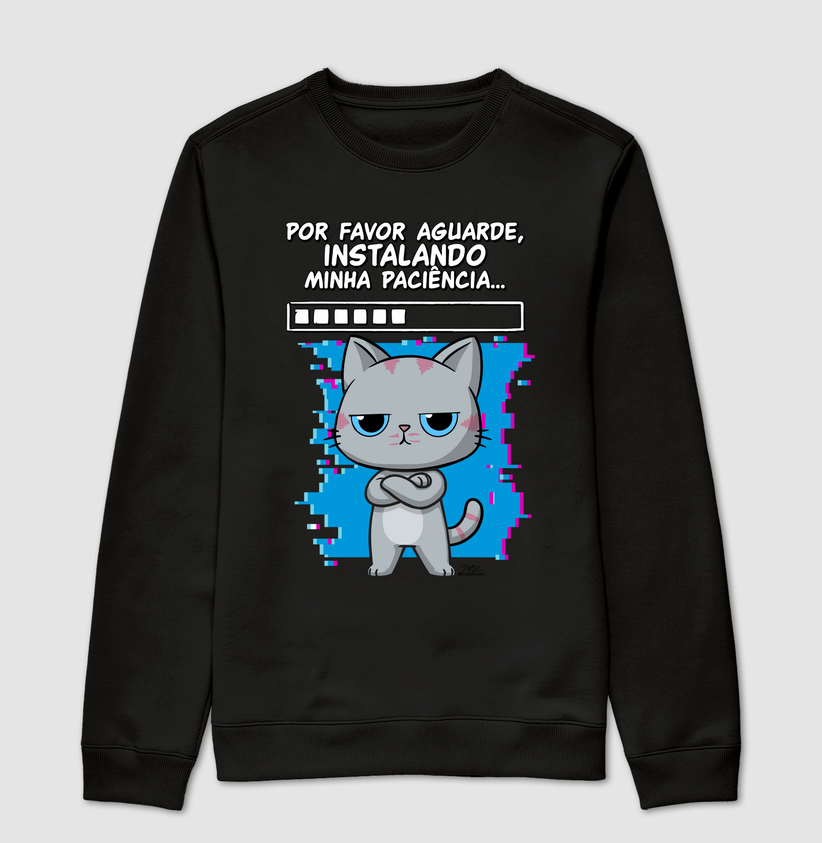 Camiseta Gato Sincero Paciência - Imagem 4