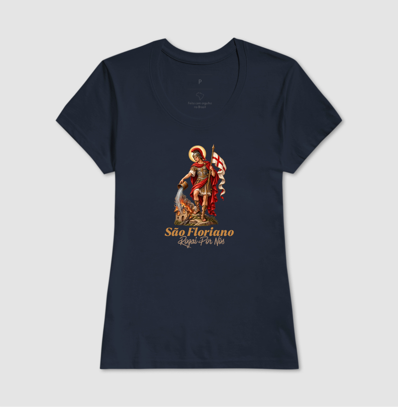 Camiseta São Floriano Rogai Por nós - Imagem 7