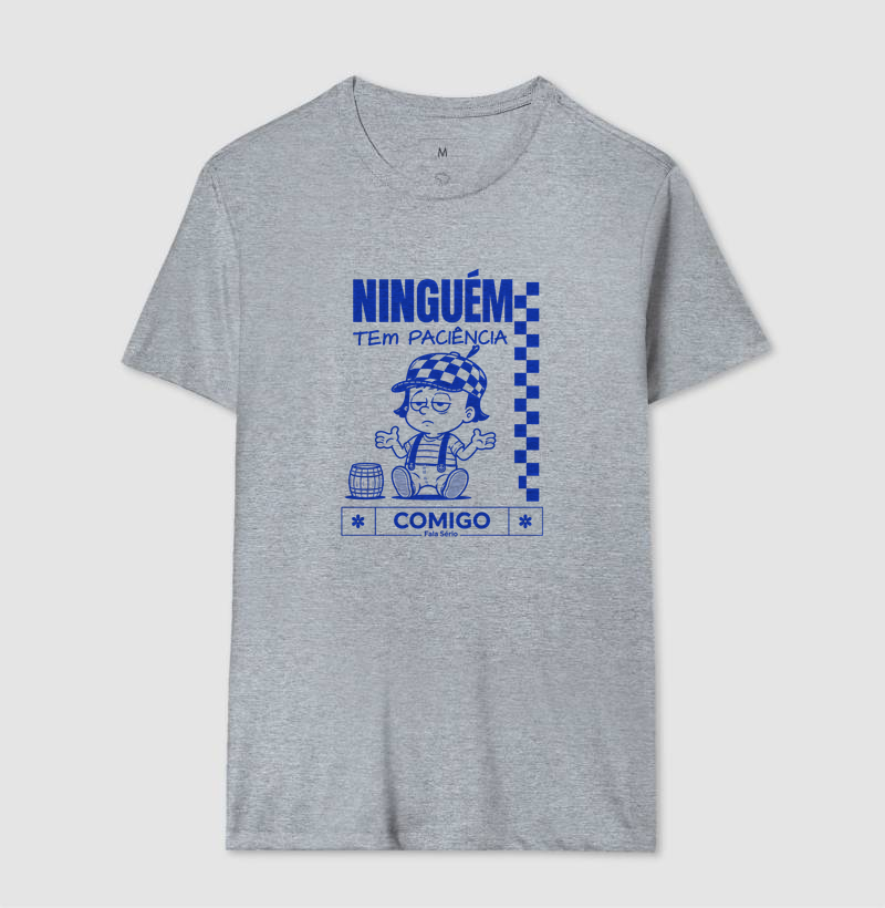Camiseta Ninguém tem paciência comigo  - Imagem 8