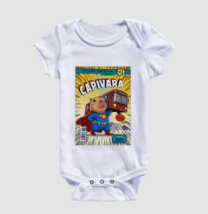Camiseta Super Capivara - Imagem 3