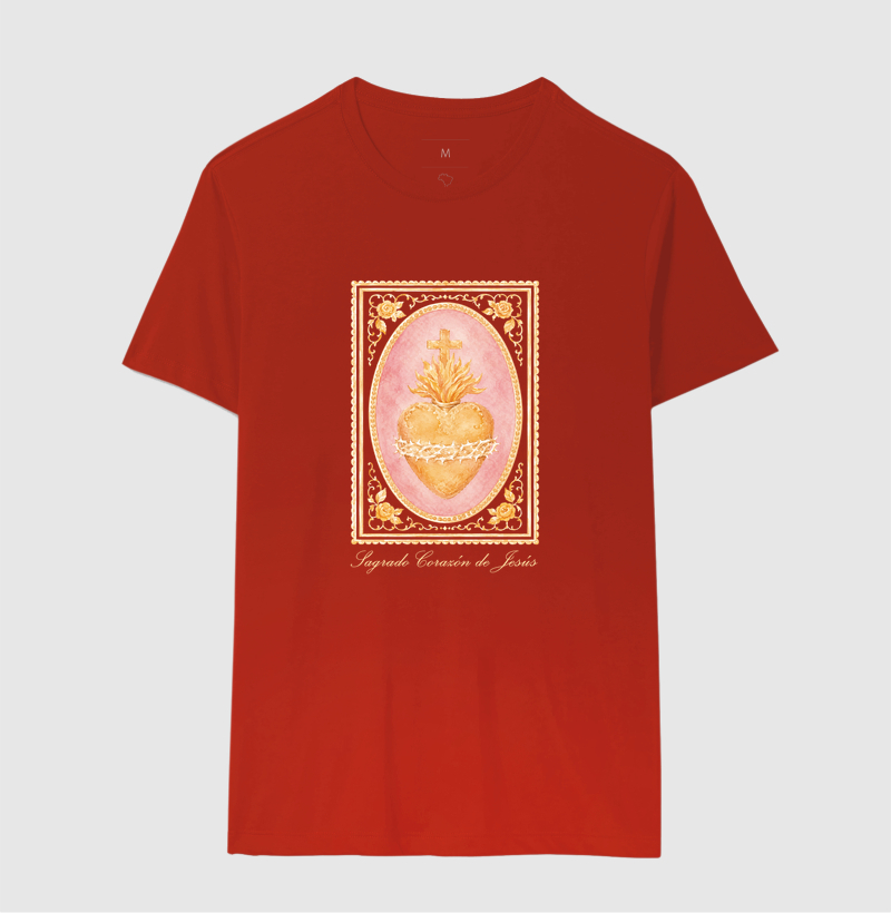 Tshirt Sagrado Corazón de Jesús - Imagem 5