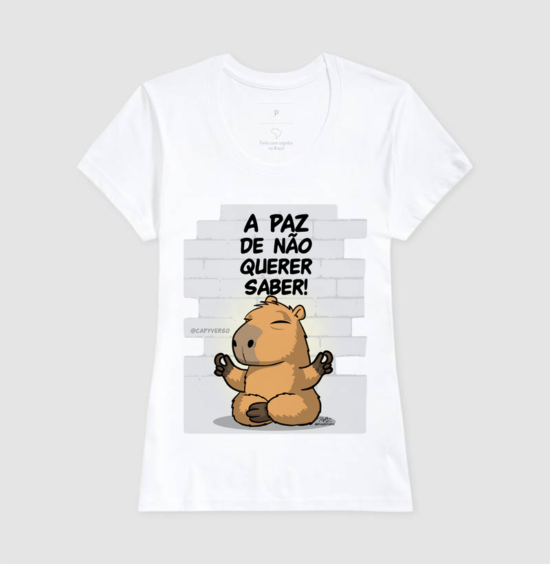 Camiseta Capivara Paz - Imagem 5