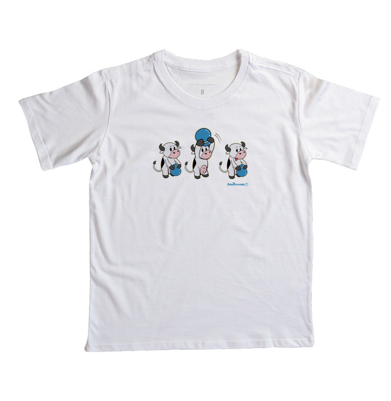 Camiseta Infantil Vaquinha KTB