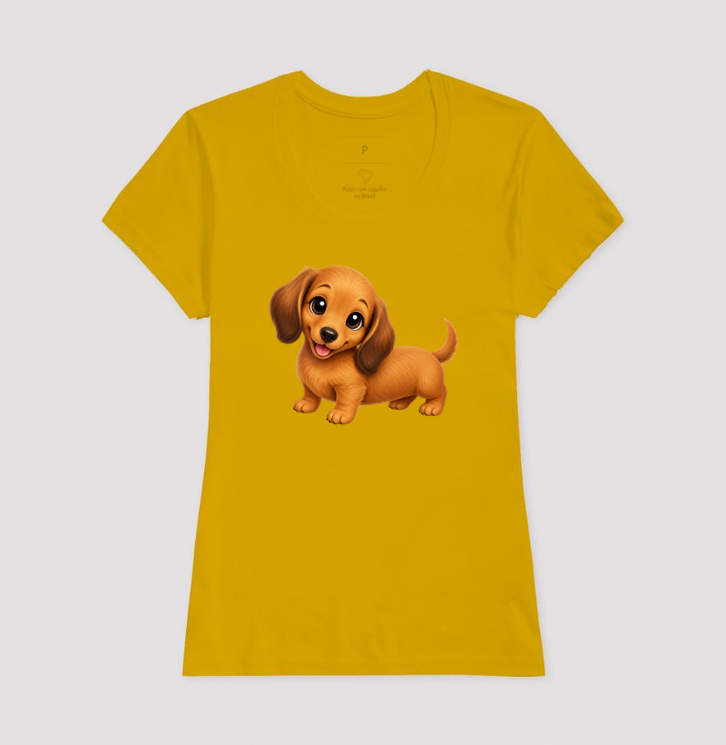 Dachshund Marrom - Desenho Animado - Imagem 15