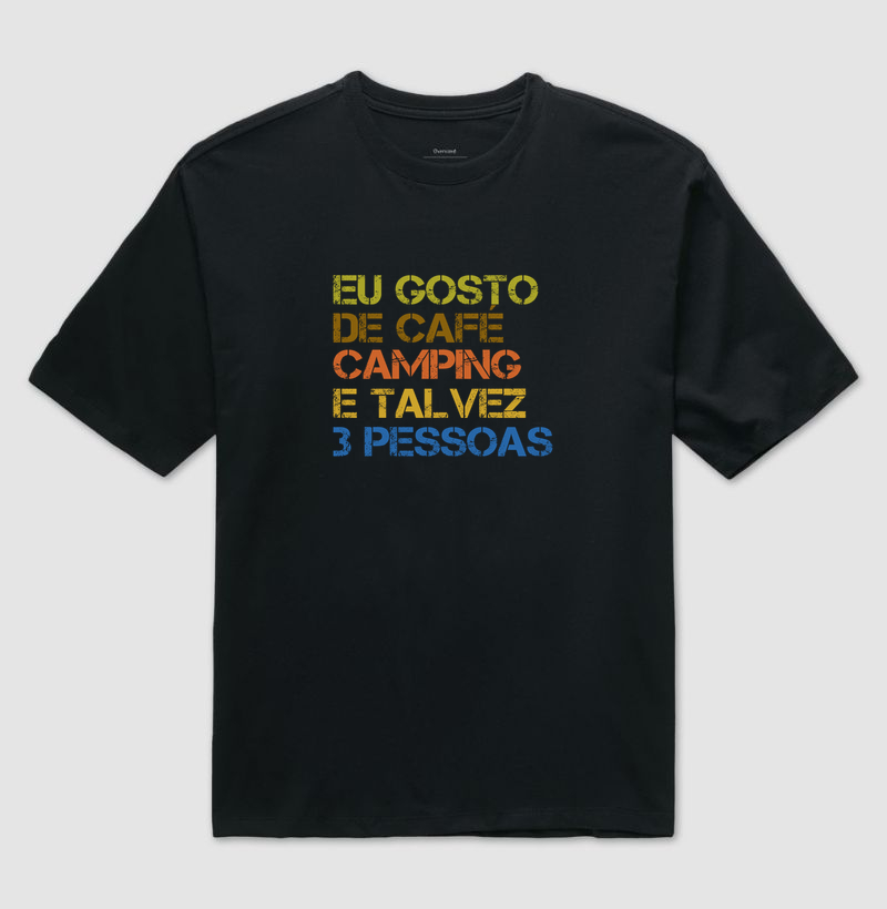 Camiseta Oversized Alma Outdoor | Café, Camping & Pouca Gente - Imagem 3