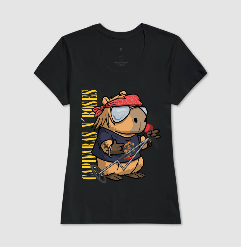 Camiseta Capivaras N Roses - Imagem 3