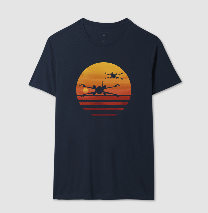 Camiseta X-Wing Sunset - Imagem 4