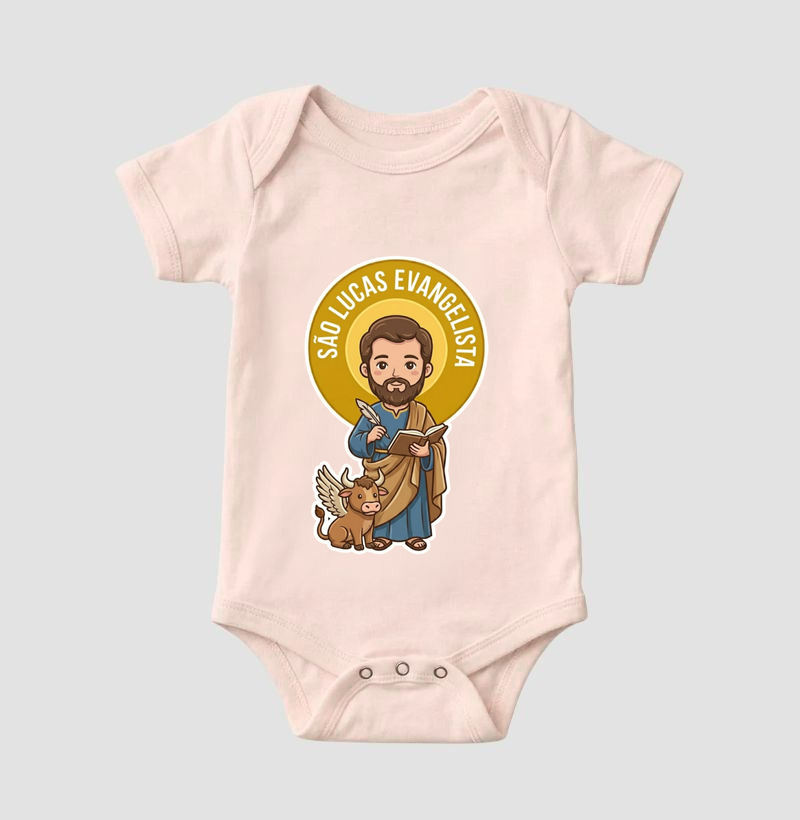 São Lucas Evangelista - Santinhos do Berço - Imagem 5