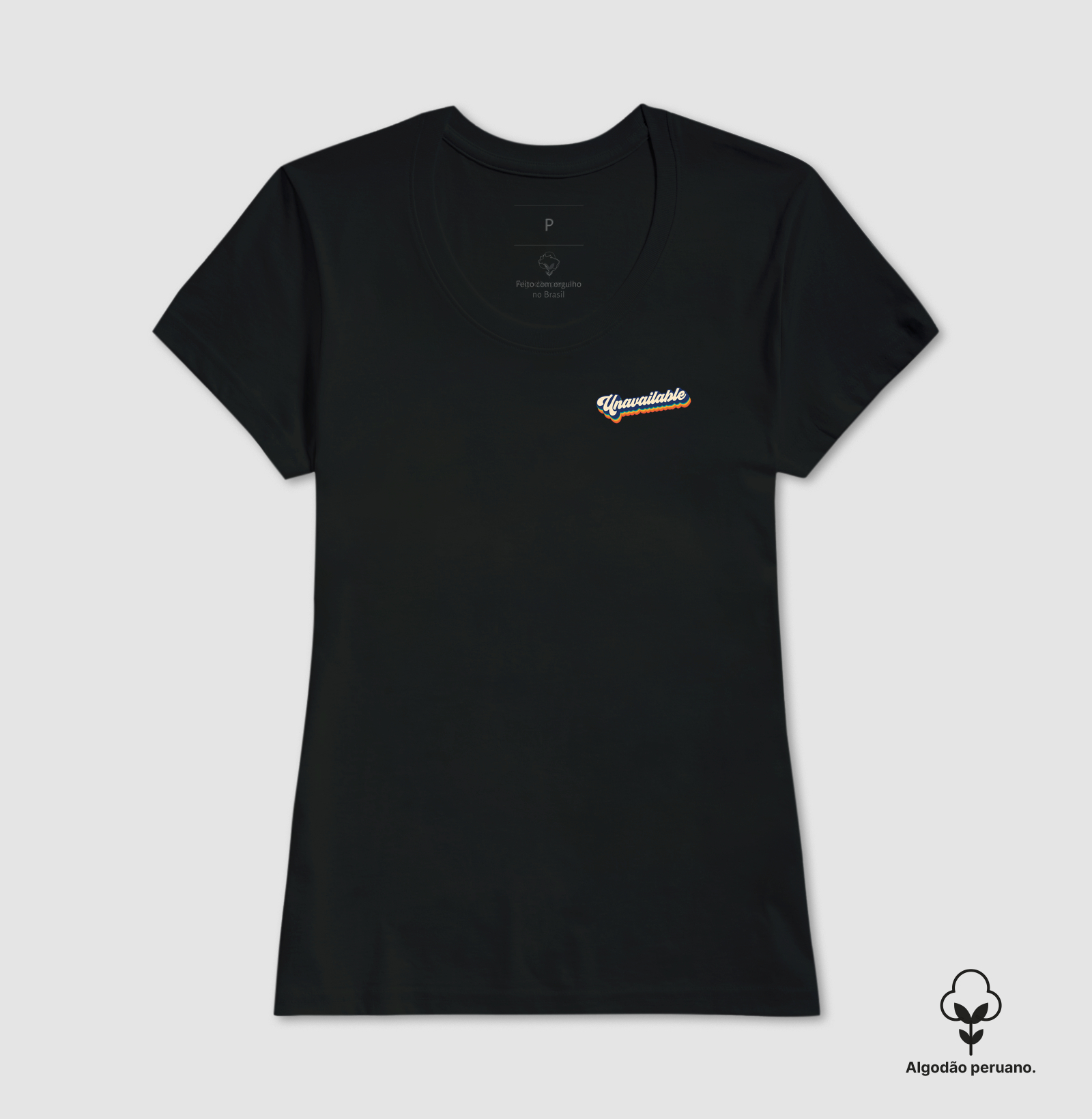 Camiseta Unavailable Vintage Algodão Peruano - Imagem 5