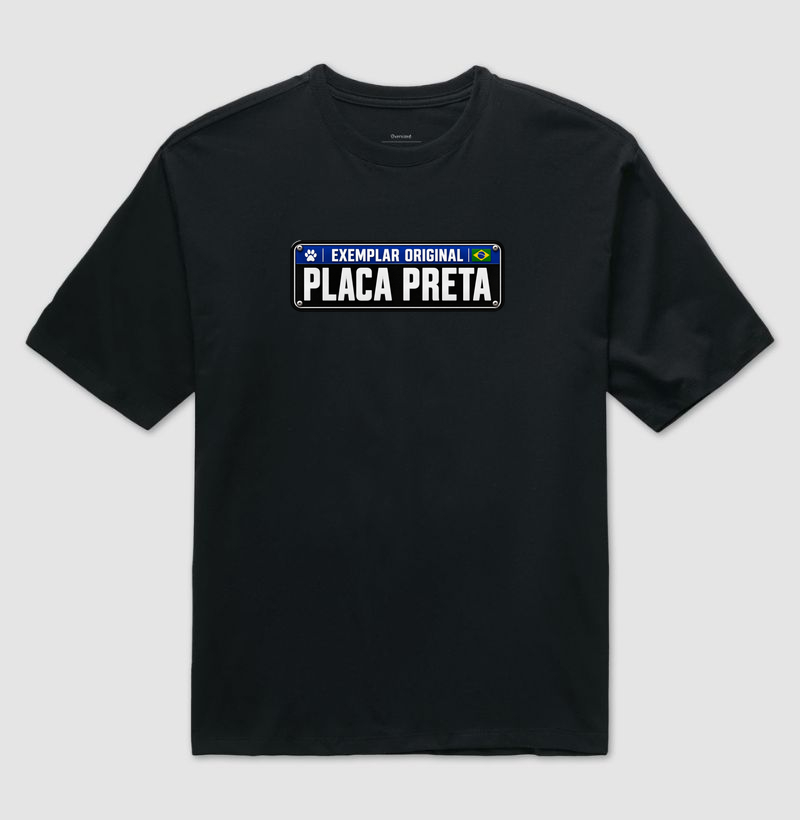 EXEMPLAR ORIGINAL PLACA PRETA - Imagem 2