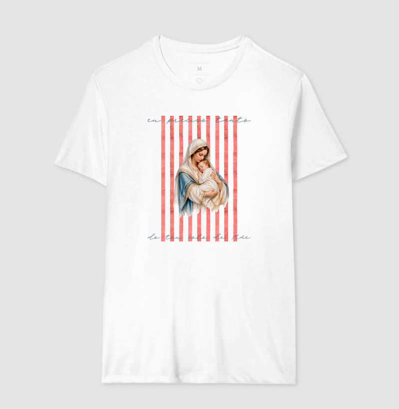 Camiseta Eu Preciso Tanto do Teu Colo de Mãe - Imagem 4