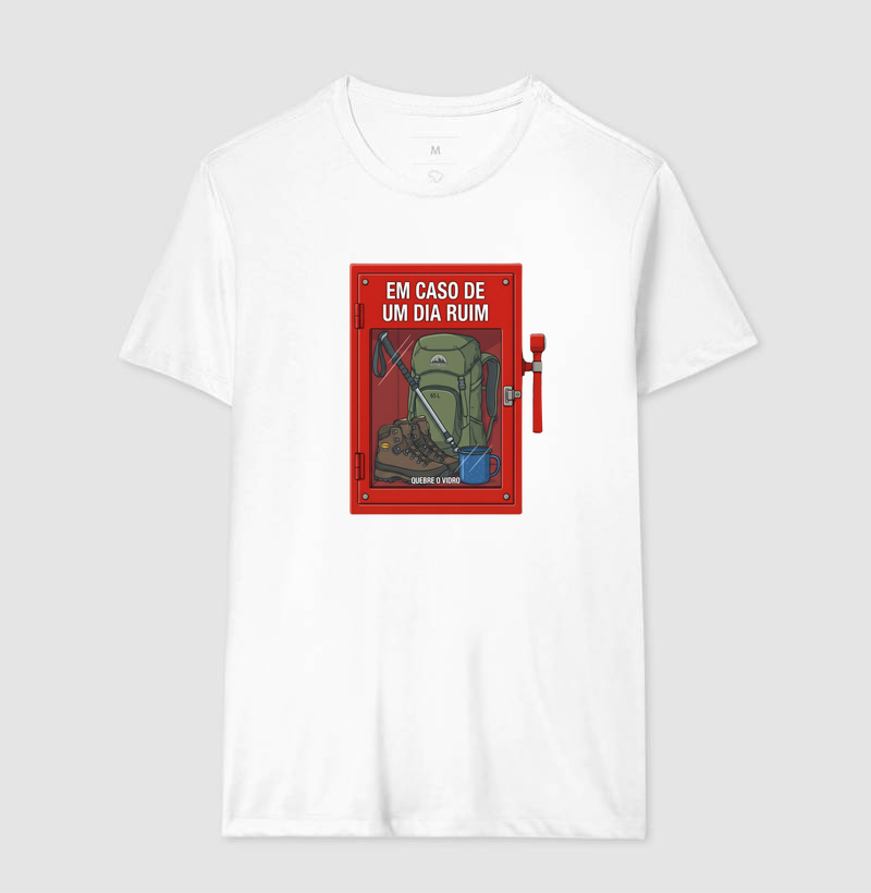Camiseta Alma Outdoor | Em Caso de Dia Ruim Trilha - Imagem 4