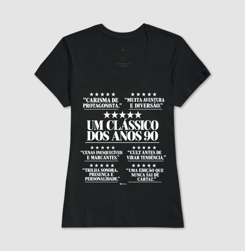 Camiseta Um Clássico dos Anos 90 – Edição Especial - Imagem 3
