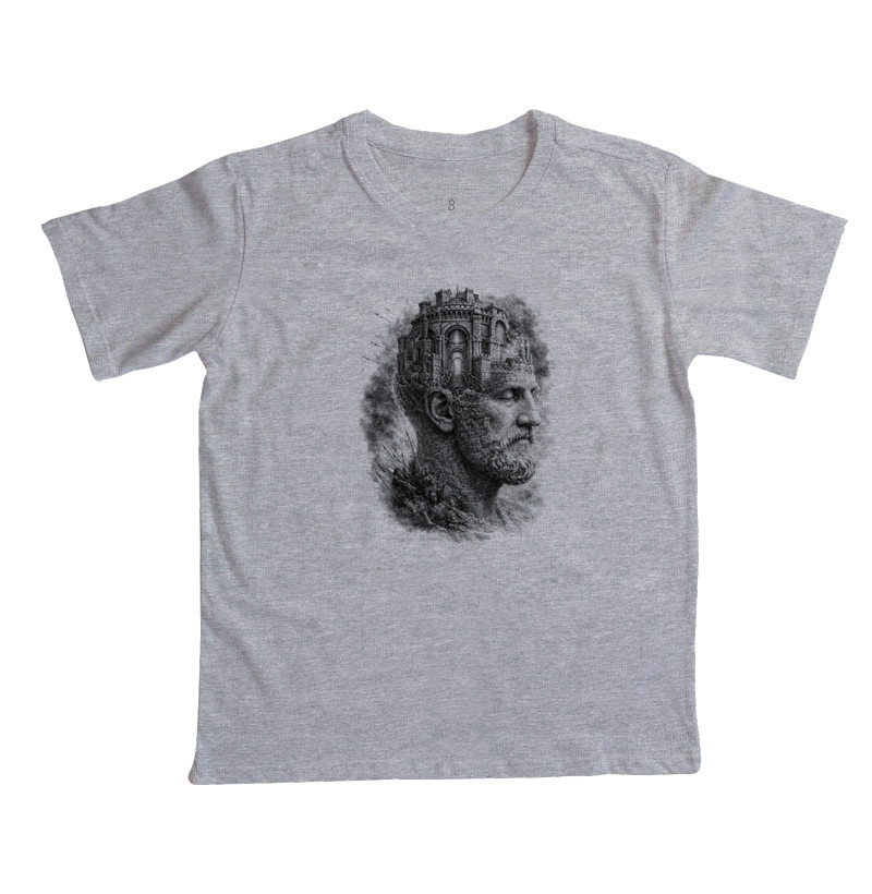 Camiseta Estoicismo "The Old Man and the Ruined Castle" - Imagem 4