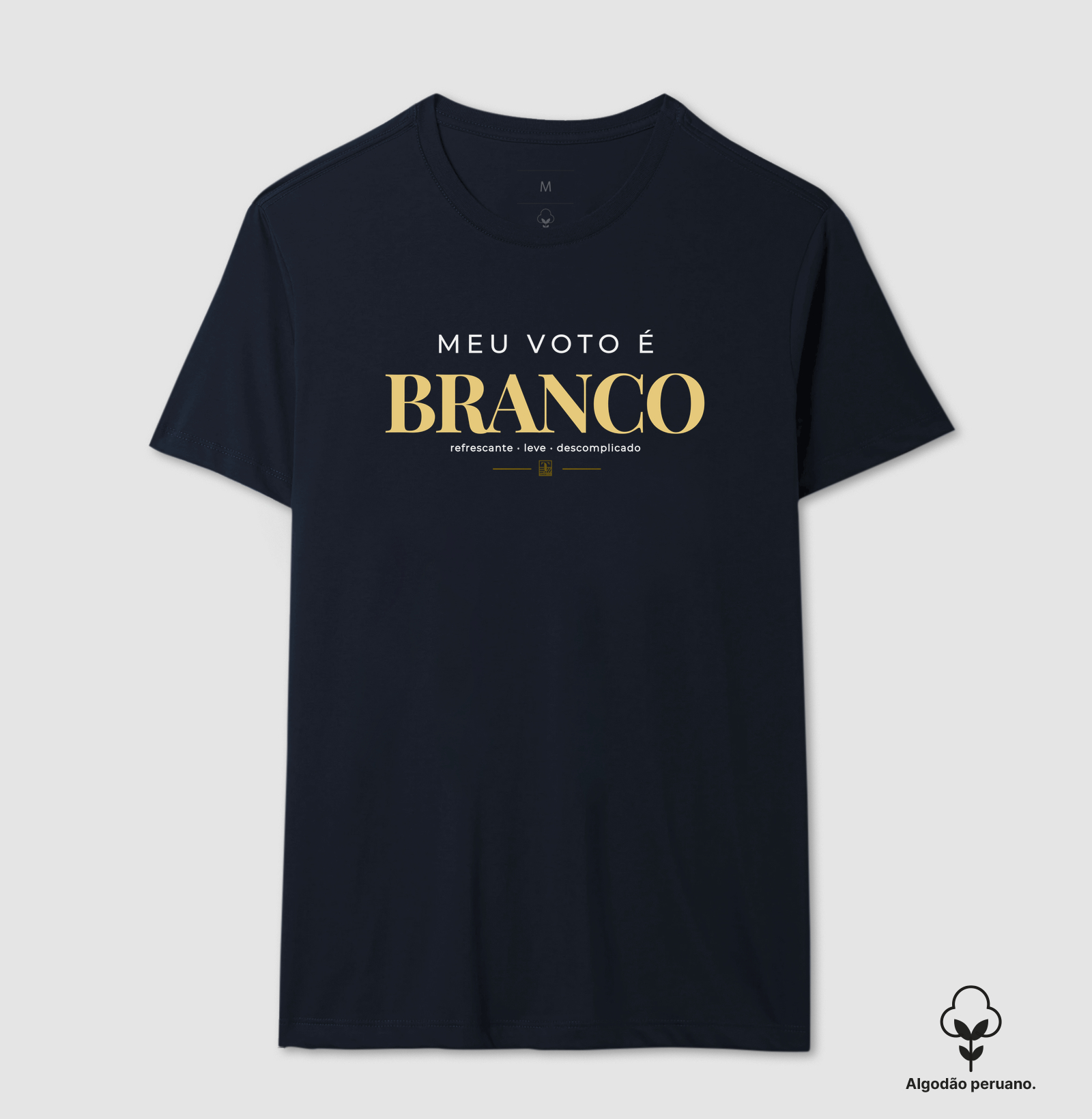 Meu Voto é Branco – Camiseta para Amantes de Vinho Branco - Imagem 6