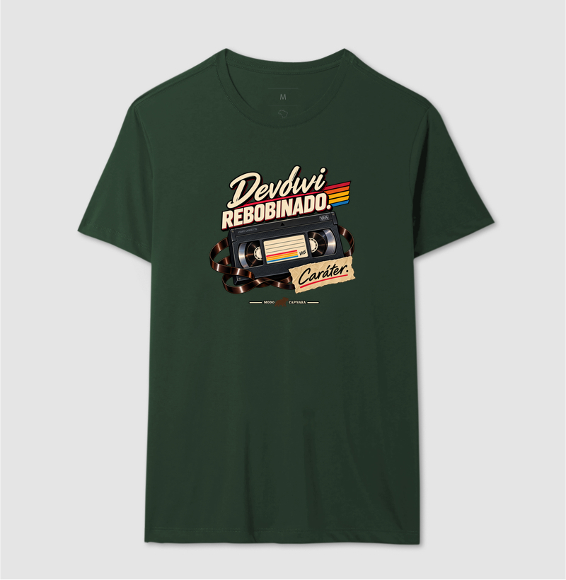 DEVOLVI REBOBINADO - Modo capivara - Camiseta - Imagem 14