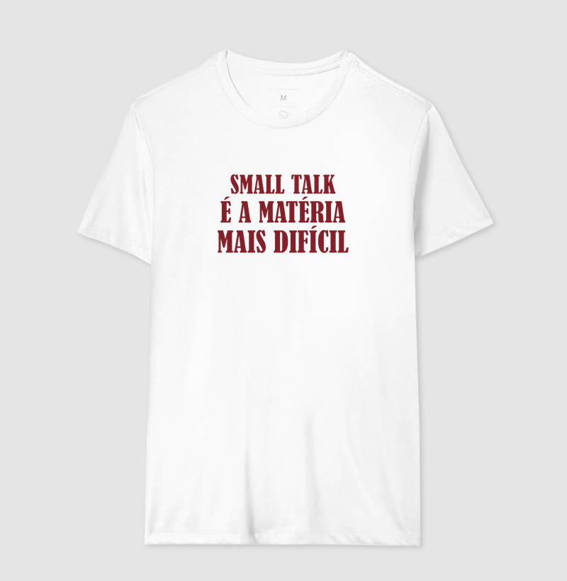 Camiseta Small Talk é a Matéria Mais Difícil - Imagem 4