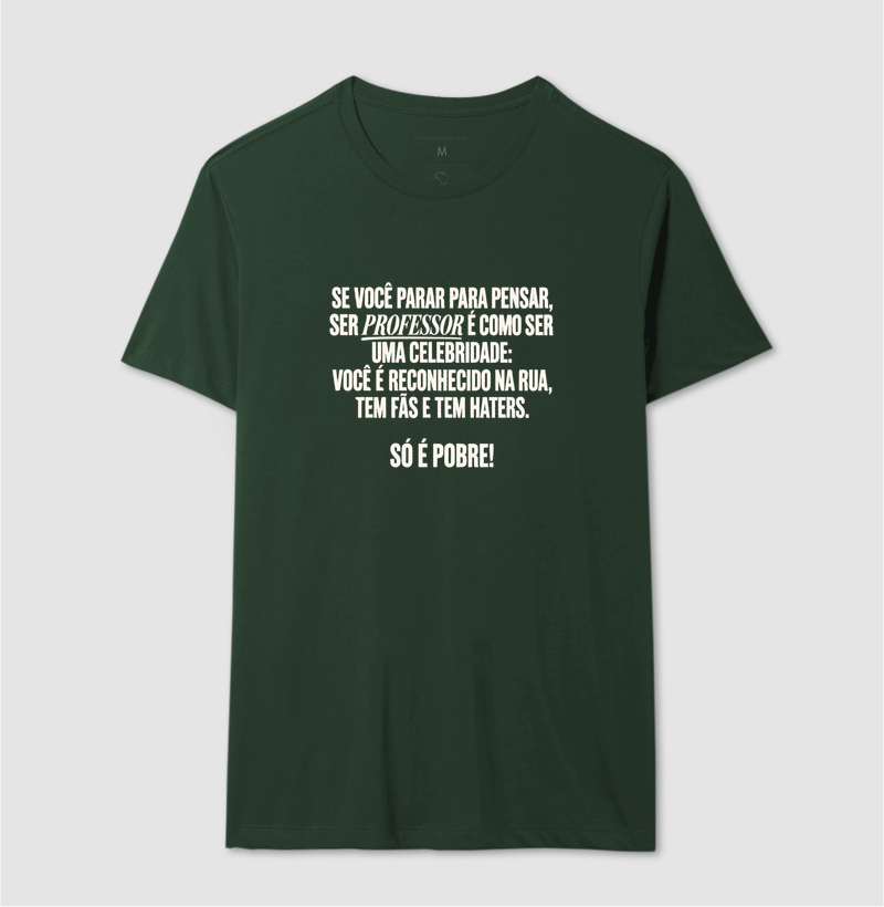 Camiseta Masculina Algodão Celebridade - Imagem 12