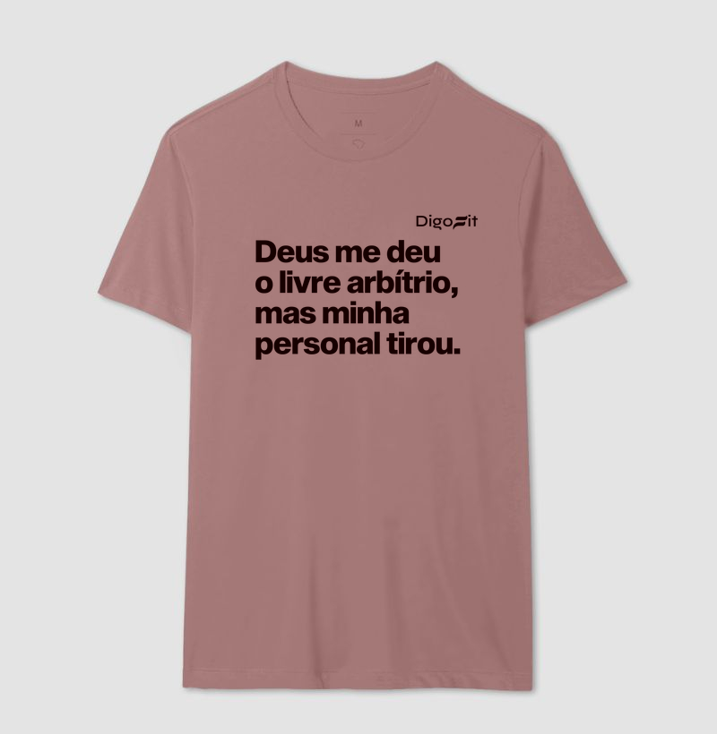 CAMISETA ACADEMIA MINHA PERSONAL TIROU MEU LIVRE ARBÍTRIO - Imagem 16