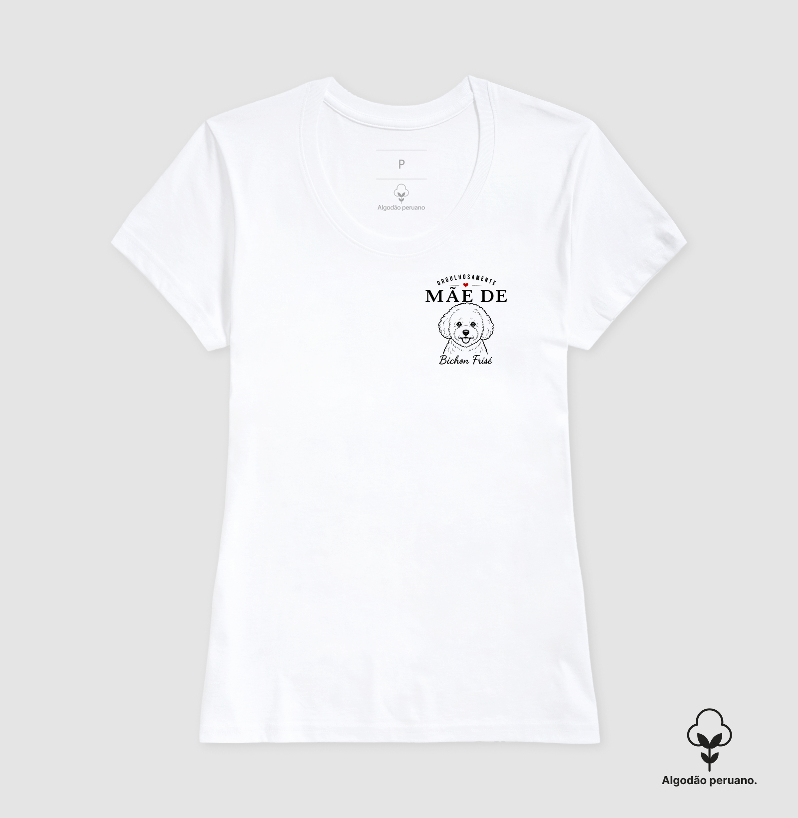 Orgulhosamente Mãe de Bichon Frisé - Imagem 7